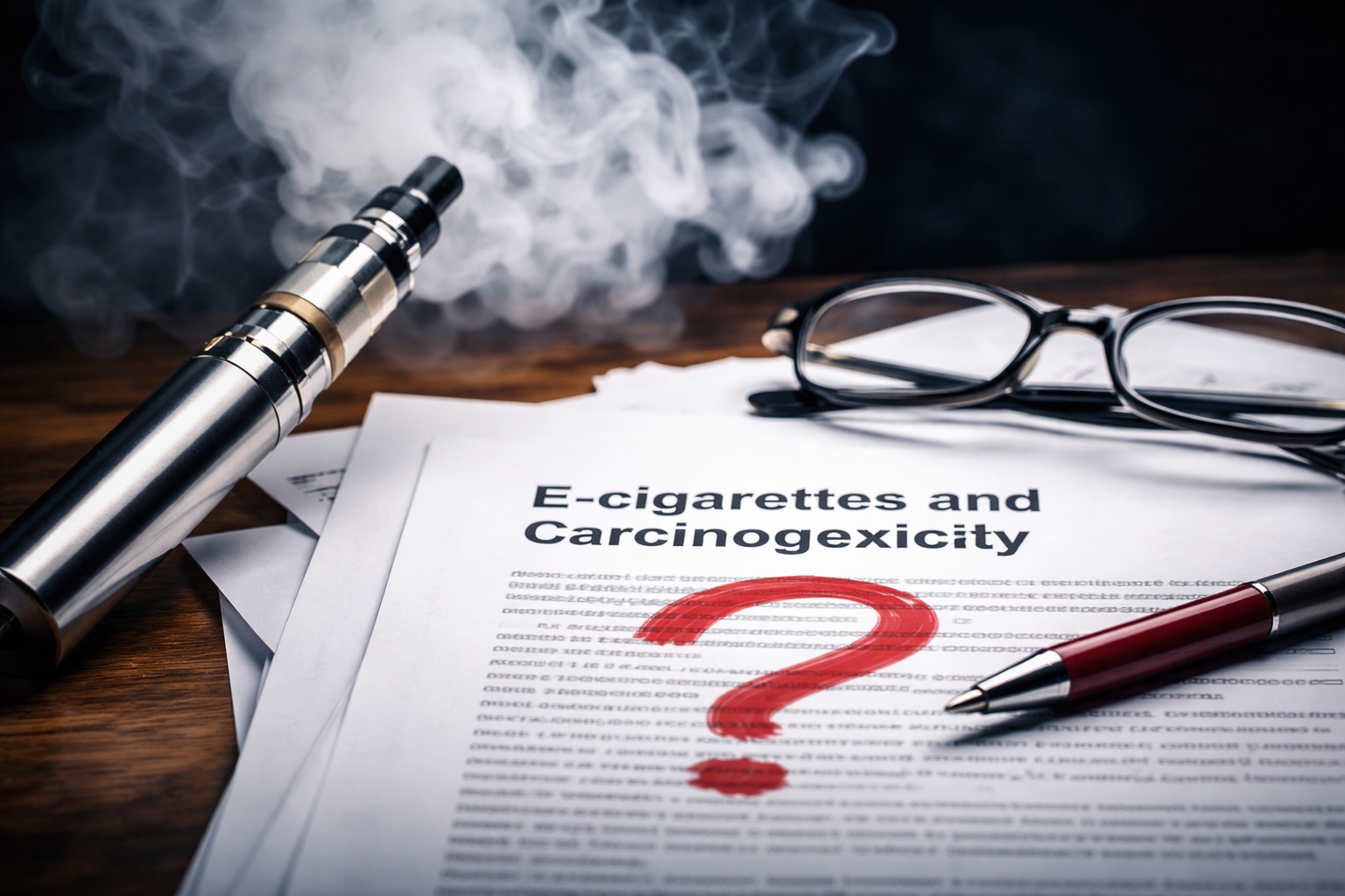 E-cigarette safety and research focus — examining the evidence on carcinogenicity