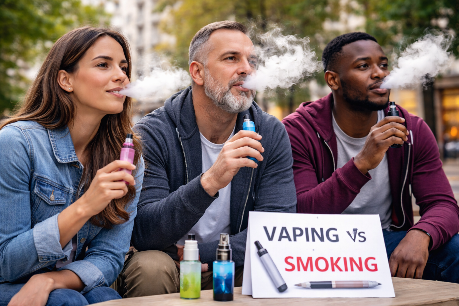 Vaping overtaking smoking in Great Britain — harm reduction milestone