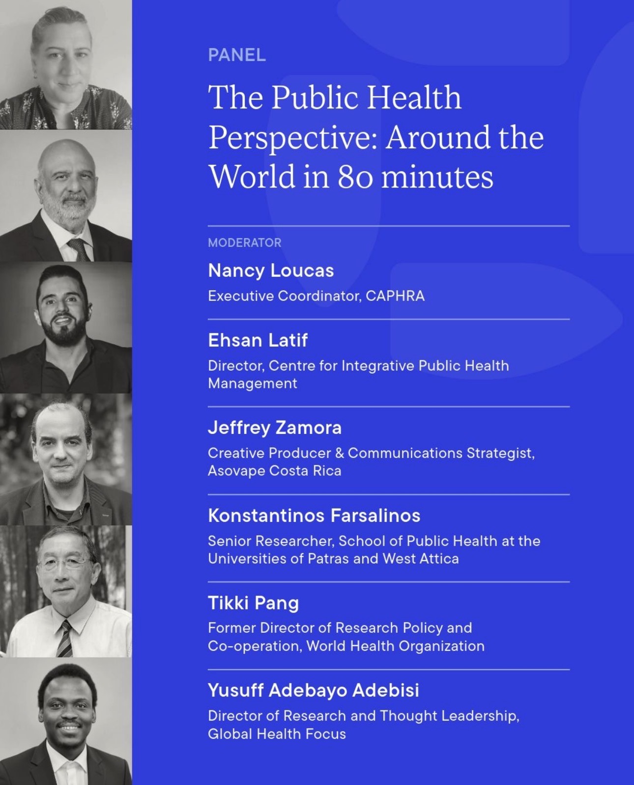 Yusuff Adebayo Adebisi speaking on the Day 1 panel at the World Nicotine Congress 2026 in Brussels